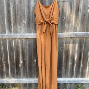 Brown Jumpsuit